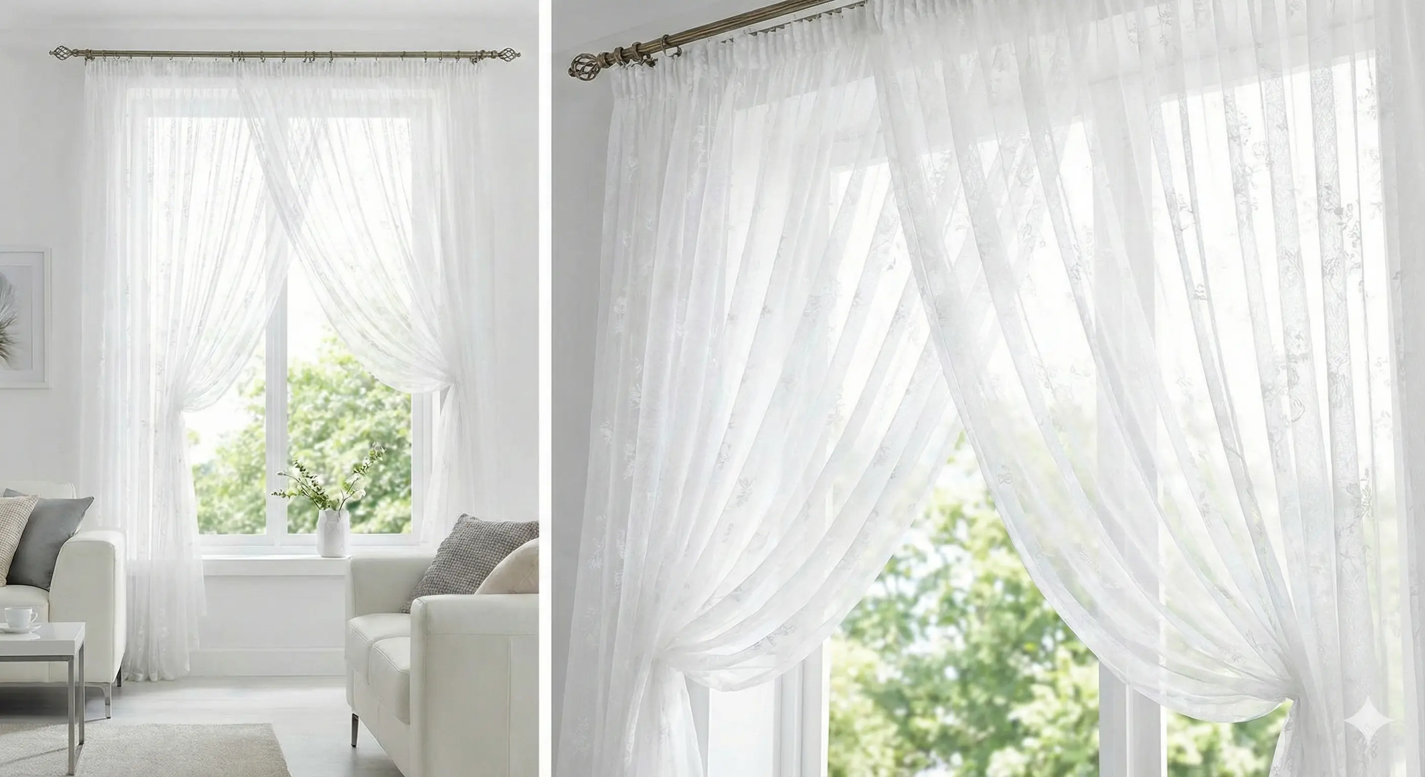 Tül Perdeler Nasıl Bembeyaz Olur? Sararma ve Grileşmeye Son